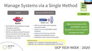 ocp 202 tech week: overcoming challenges of data center operations with open sourced architecture