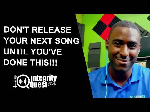 Don't release your next song until you've done this!