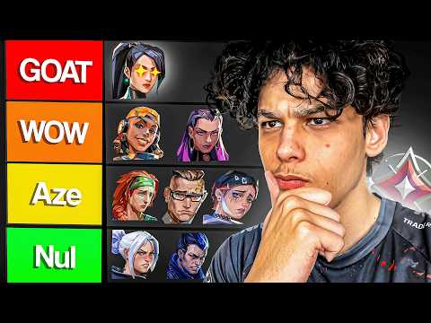 QUI EST LE MEILLEUR AGENT DE VALORANT ??? ( tier list agents valorant )