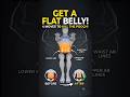 4 Moves for a Flat Belly 🔥 #abworkout #shorts