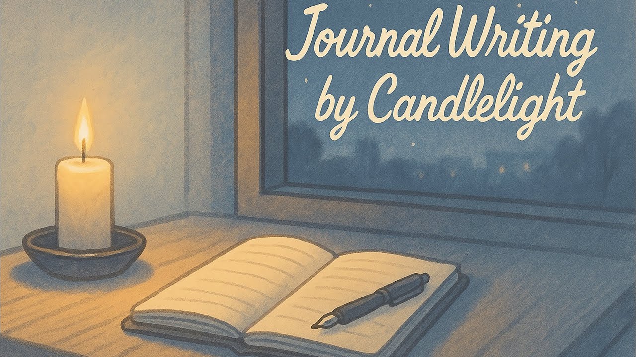 📖 Journal Writing by Candlelight｜AI創作 燭光下日記 Lo-fi 音樂｜夜間沉思 • 文青冥想 • 放空靜寫｜【ZynthTone】