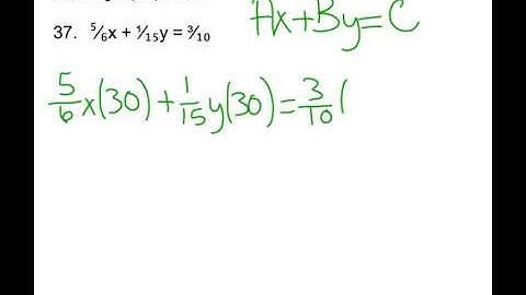 Lesson 2-2:  Linear Equations