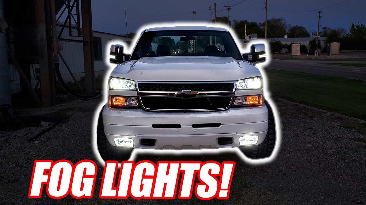 How To: Install And Wire Fog Lights On Your Truck! Silverado Sierra 99-07