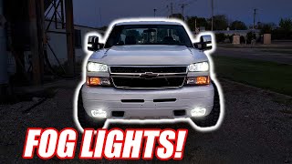 How To: Install and Wire Fog Lights On Your Truck! Silverado Sierra 99-07 How To Install 03 07 Silverado Sierra Fog Lights 2005 Silverado Z71 5 3 Vortec