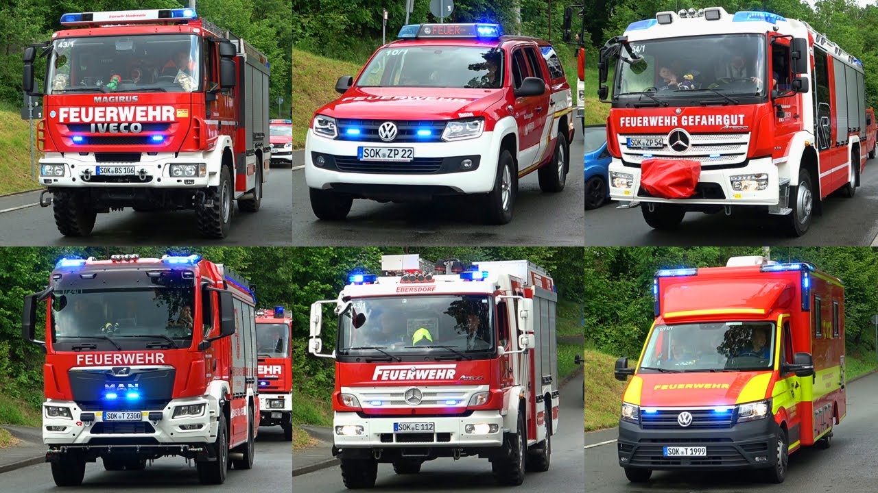 🚨 Festumzug 140 Jahre Feuerwehr Blankenstein 🚨