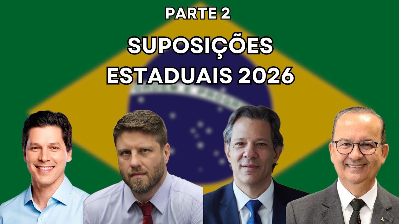 [SDEB] Suposições das Eleições Estaduais (GO, PR, SP e SC) - YouTube