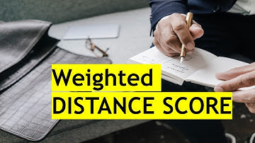 Weighted Distance score, # WDscore, #Blockplan, #layoutDesign