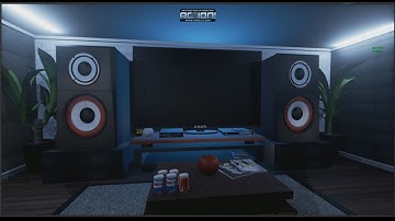 UE4 Cinema Room - My unreal project WIP #1
