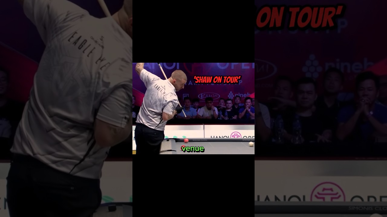 Jayson Shaw Pro Pool Player documentary from Hanoi Open Vietnam 