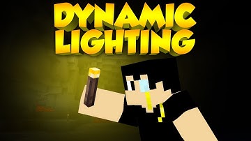 Portable Torches! - Dynamic Lighting Mod Spotlight