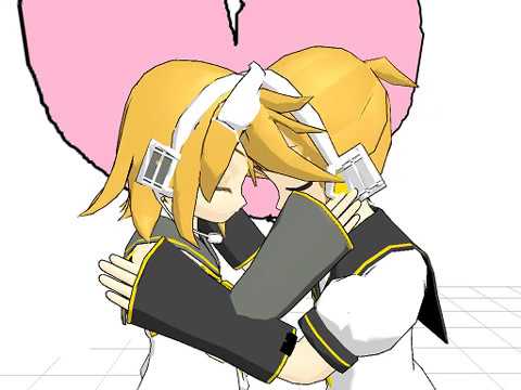 【鏡音リン・鏡音レン】暇つぶし【ラブラブ】 mp4