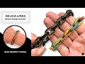 Delica Links Beaded Bangle Bracelet Tutorial