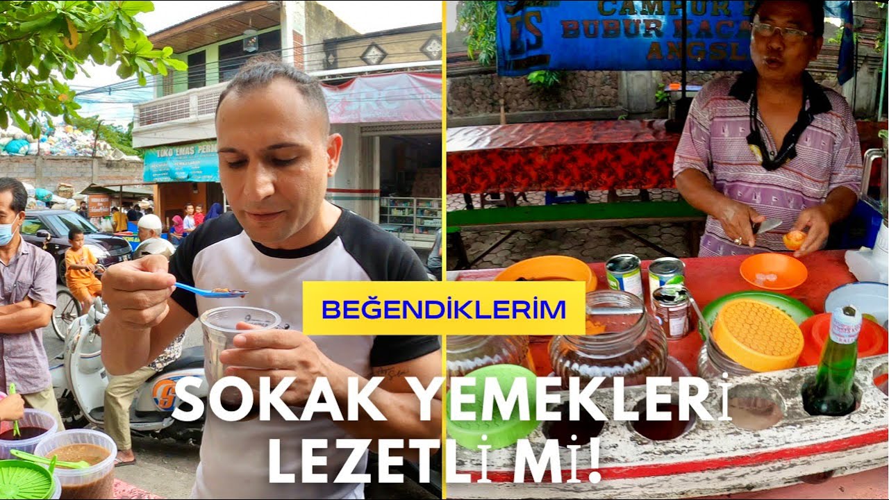 Endonezya Bali’de Sokak Yemekleri Şok Fiyatlar RestoranPahalı Mı!