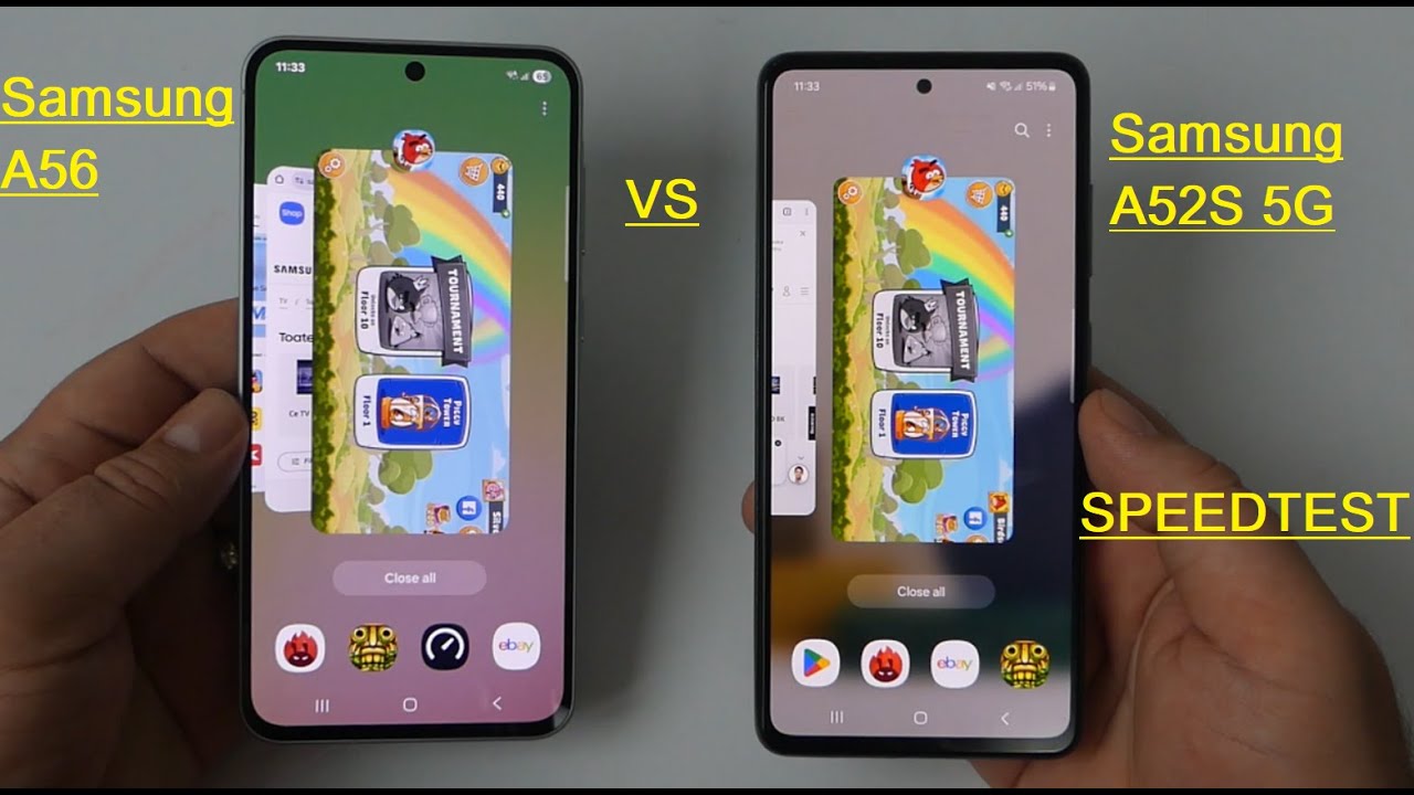 Samsung A56 vs Samsung A52S - SPEED TEST ! Any Difference ? Can the A52S Keep Up⚡?