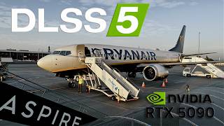 DLSS 5 + RTX 5090 | Ryanair 737 MAX Takeoff in MSFS 2024 | INSANE GRAPHICS!