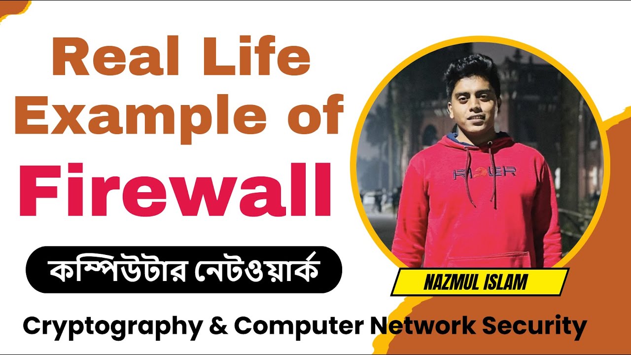 Understanding Firewall Simple Example Real Life example of Firewall in Computer Network Security in bangla ...