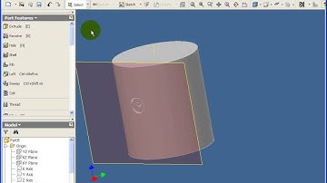 8  Create work axis and work planes features  Part II