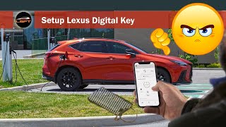 Digital Key on 2022 Lexus NX screenshot 5