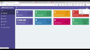 Laravel Invoice Management System (Part 0) Demo Step by step with source code