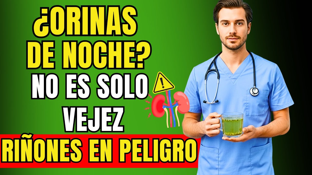¿Te despiertas para orinar? Es una Señal de ALERTA de que tus RIÑONES están en Peligro