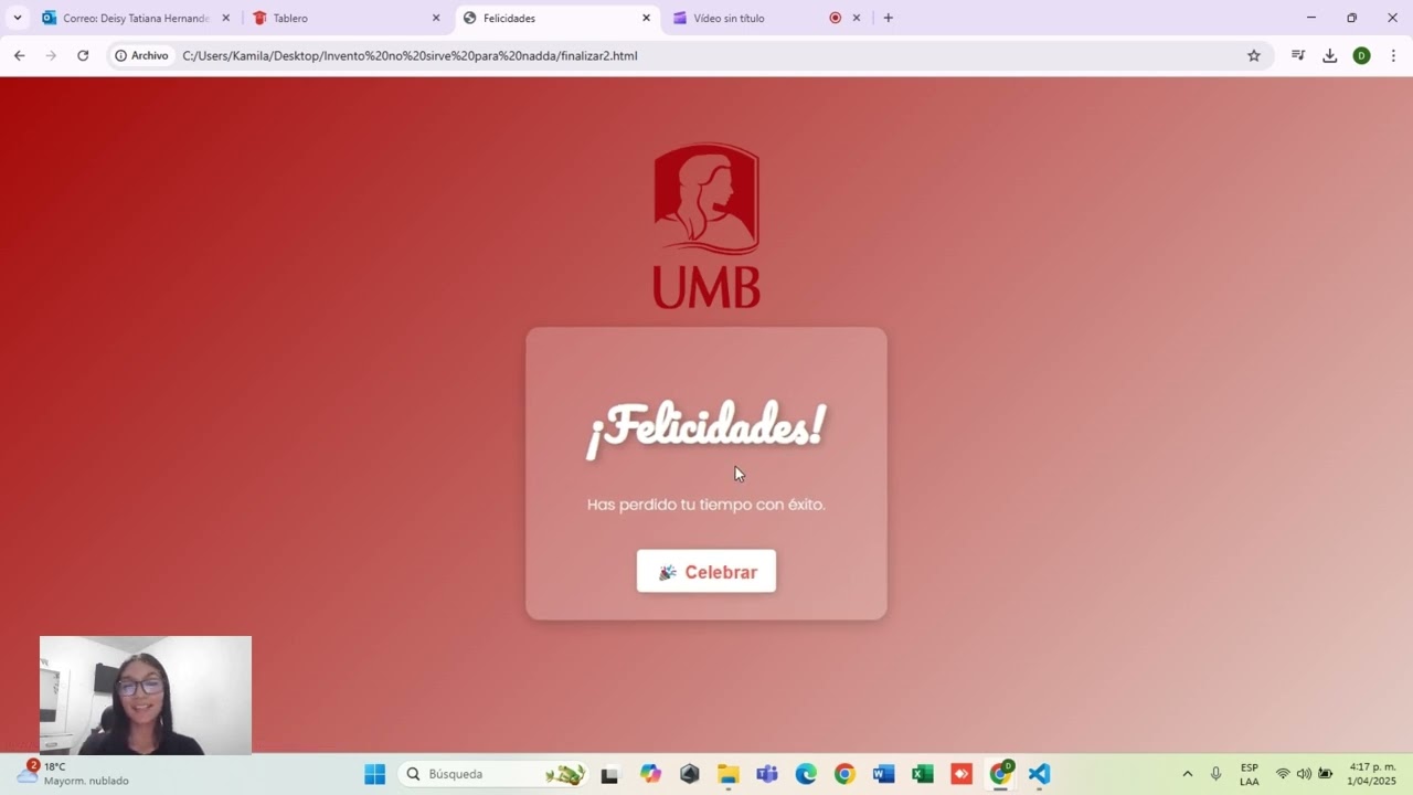 WebTime, Hernández Bonilla Deisy Tatiana