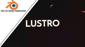 TOP 20 2D INTRO TEMPLATES - BLENDER | FREE DOWNLOAD | FAST DOWNLOAD | BLENDER INTRO TEMPLATES