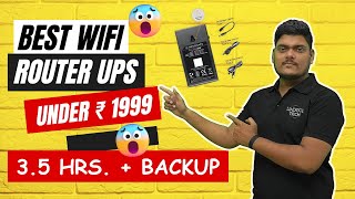 Best Wifi Router UPS Under 1999  | Unboxing & Review | Hadoti Tech