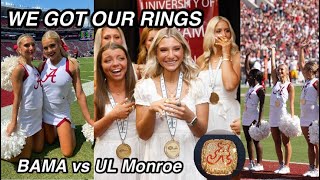 NATIONALS RING CEREMONY + BAMA GAMEDAY VLOG