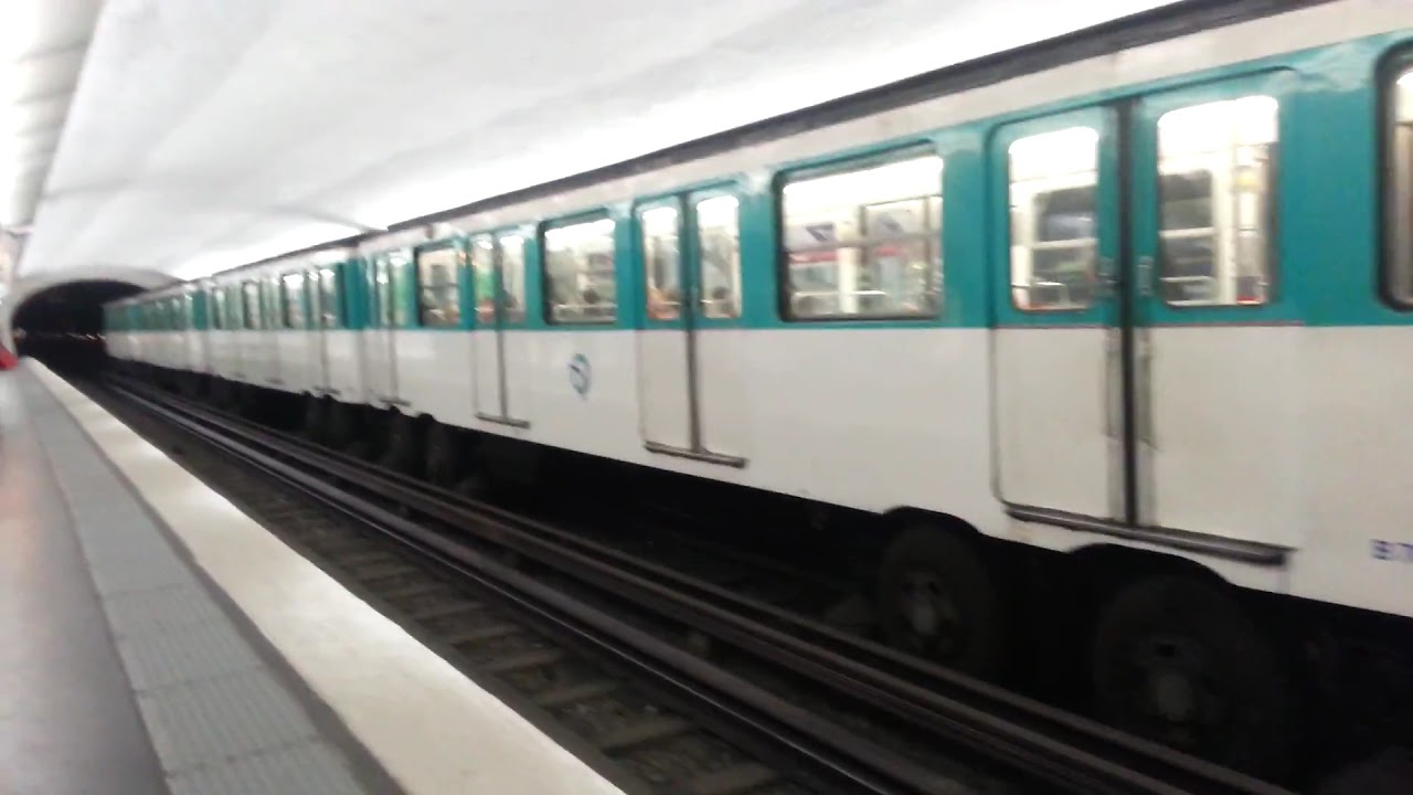 MP73 - Ligne 6 RATP - Trocadéro - YouTube