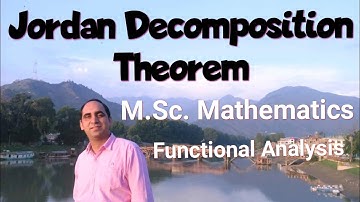 Mutually singular measures and Jordan decomposition theorem