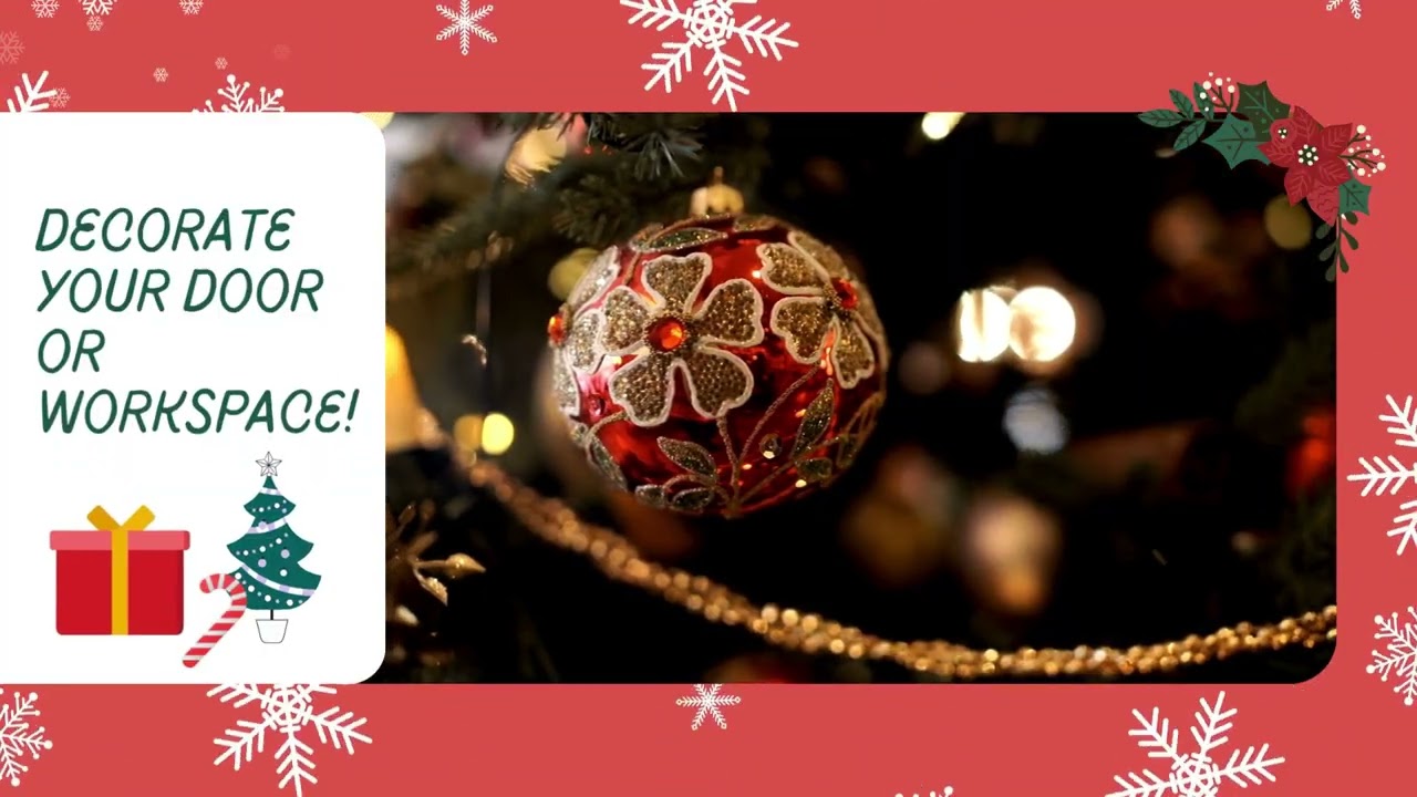 🎄 Deck the Doors at New Altitude! | Join Our December Door Decorating Contest