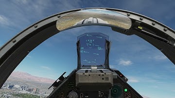 DCS World M-2000C vs F-15C ACM Defensive Position Dogfight