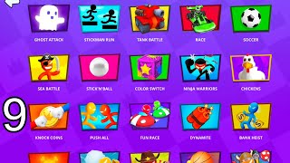 Stickman Party: Gameplay Part 9 Walkthrough 1 2 3 4 Player Games Free - All Mini Games (Android) screenshot 4