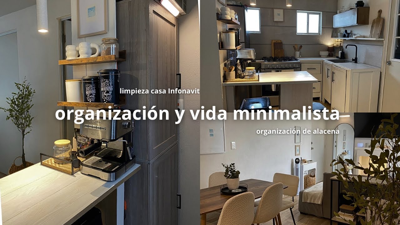 🧺ORGANIZACIÓN DE MI CASA PEQUEÑA Y VIDA MINIMALISTA 🤍🫧☁️🧺ASI ORGANIZO ALACENA LIMPIEZA Y MOTIVACIÓN