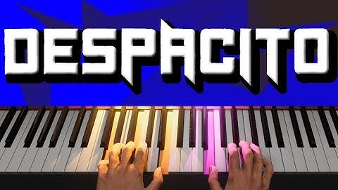 DESPACITO PIANO TUTORIAL - Luis Fonsi - Despacito Ft. Daddy Yankee - Piano Tutorial