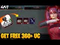 FREE 360+ UC 😱 HOW TO GET FREE UC IN BGMI NEW TRICK | FREE 360 UC GLITCH IN PLAYSTORE