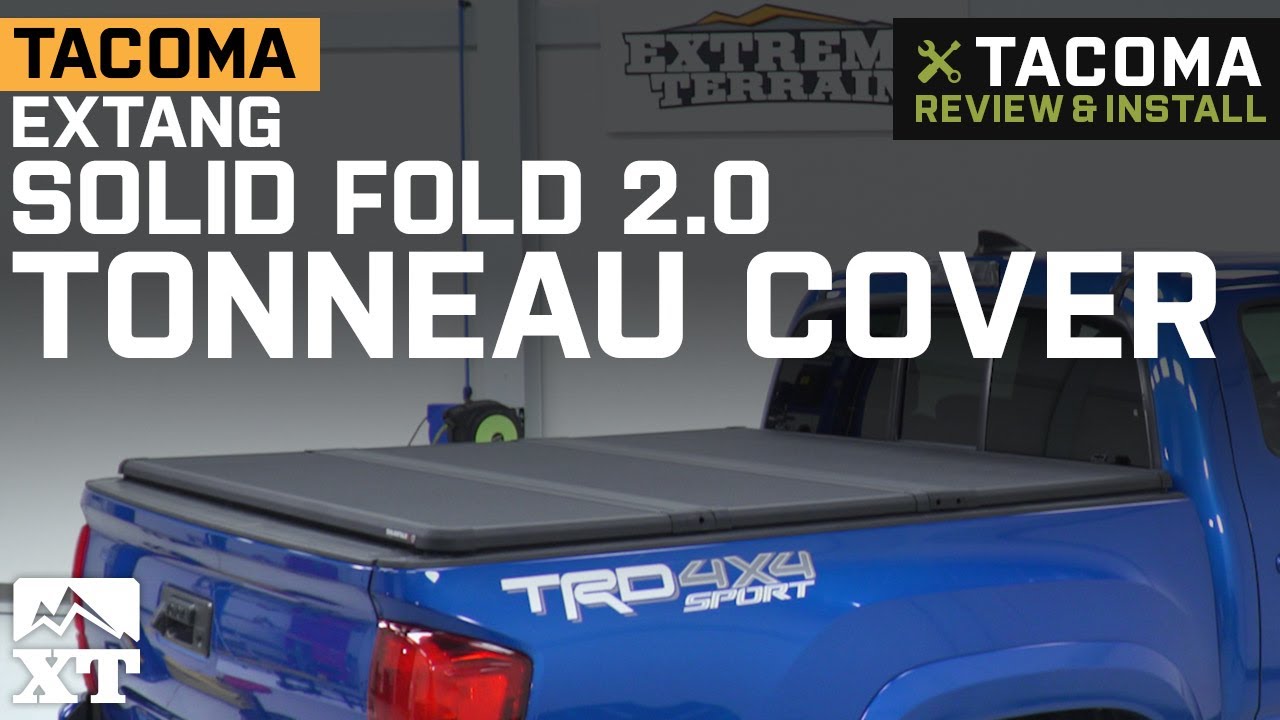 Extang Tacoma Solid Fold 2 0 Tonneau Cover Tt5783 16 21 Tacoma
