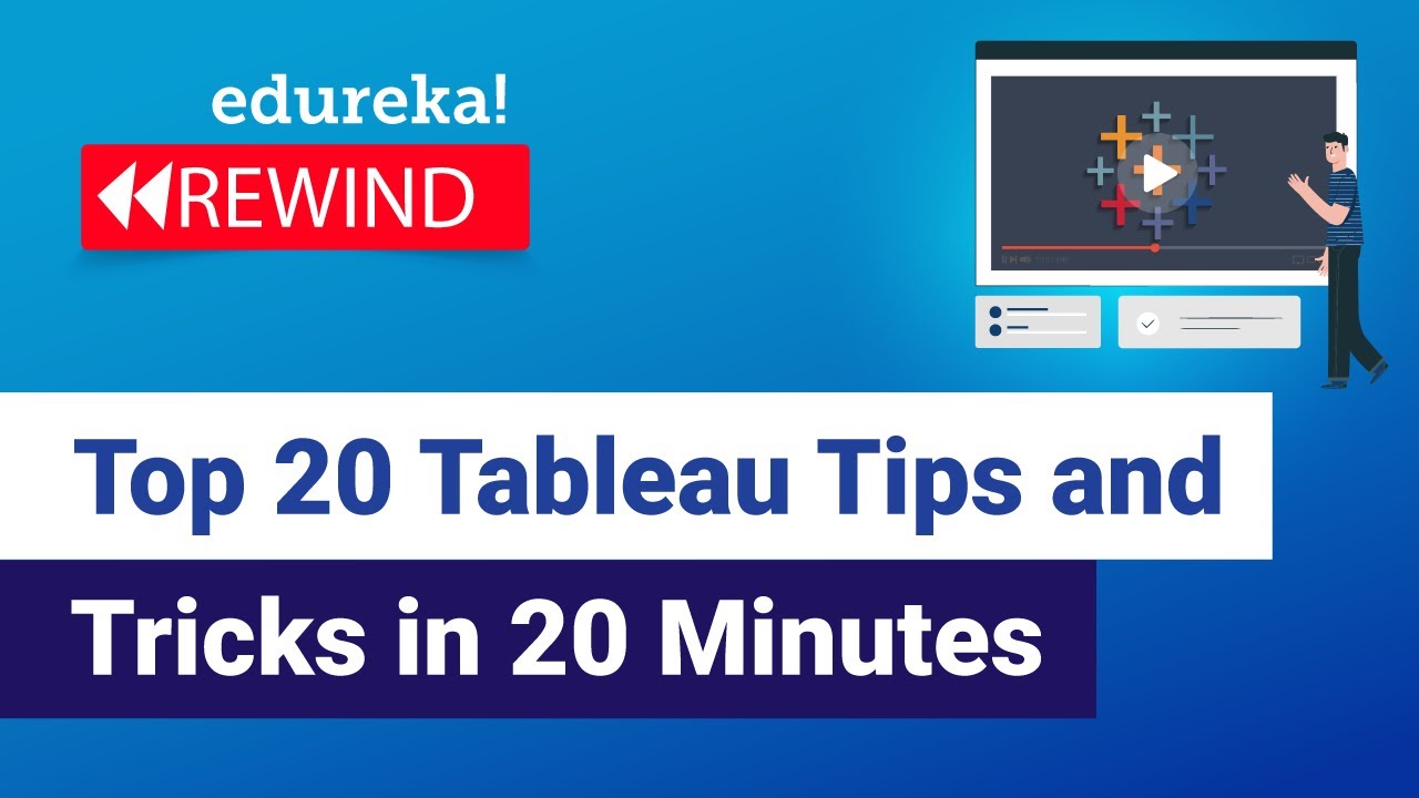 Top 20 Tableau Tips and Tricks in 20 Minutes | Tableau Tutorial | Edureka Rewind - 3