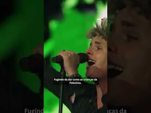 Green Day homenageia Palestina