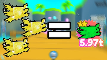 What Happens when you fuse 3 GOLD Astral Axolotl | Pet Simulator X!