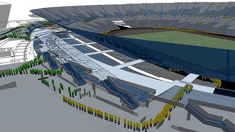 Stadium Capacity and Crowd Simulation with CAST
