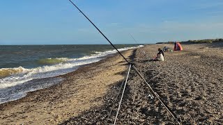 Beach Fishing Kessingland, Suffolk