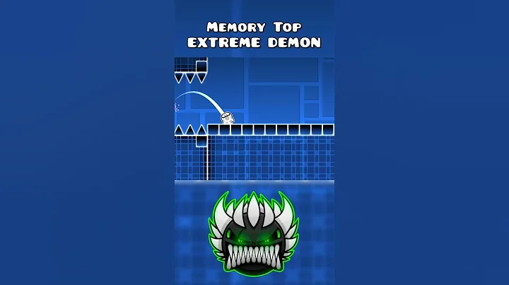 Memory Top Extreme Demon in Geometry Dash #gd #robtop #geometrydash #shorts