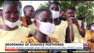 Reopening of Schools Postponed: Final year students of Nalerigu SHS unhappy with GES (6-4-21)