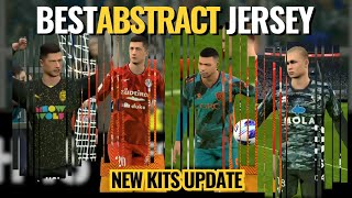 Best Abstrack Jersey With Player Name | Update Jersey Home Away | New Kits | eFootball 2024 Mobile