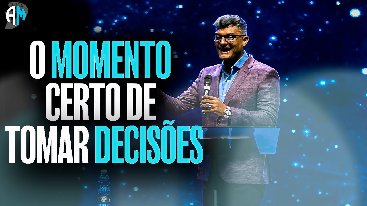 BUSQUE DEUS PARA TOMAR SUAS DECISÕES - DISCURSO MOTIVACIONAL 2025