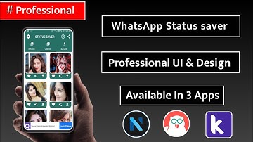 Whatsapp Status Saver App Aia | Status Saver Aia | #aia #kodular #thunkable |#Whatsappstatussaver |