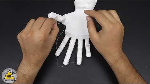 Arduino Flex Sensor controlled Robot Hand | Prosthetic Hand