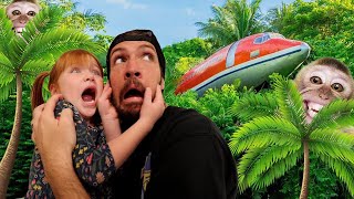 Lost In The Jungle Messy Toy Room Play Pretend With Adley & Dad Wild Pets Neighbor Wont Wakeup