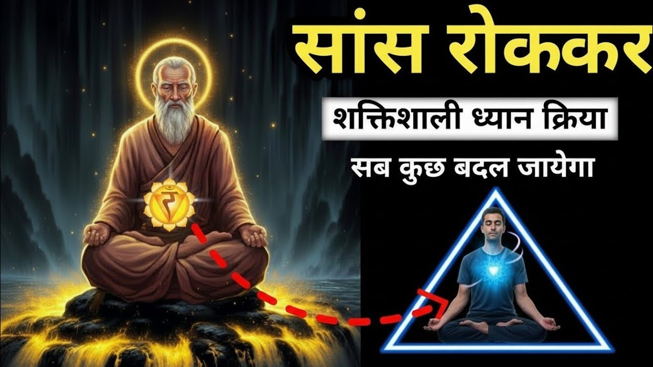 Deep breathing technique | सांस रोकने से खुलेंगे जीवन शक्ति के रहस्य